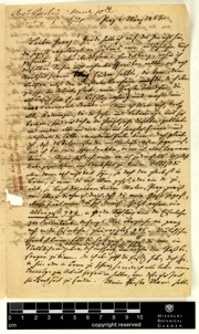 Correspondence by Leonhardi, Hermann Karl Freiherr von