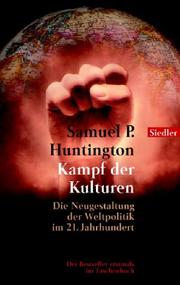 Cover of: Kampf der Kulturen by Samuel P. Huntington