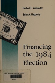 Cover of: Financing the 1984 election