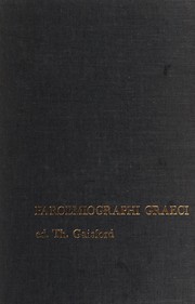 Cover of: Paroemiographi Graeci: quorum pars nunc primum ex codicibus manuscriptis vulgatur.