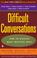 Cover of: Difficult Conversations