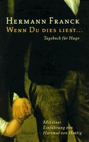 Cover of: Wenn Du dies liest--: Tagebuch für Hugo