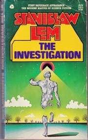 Cover of: The Investigation by Stanisław Lem