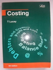 Costing by T. Lucey