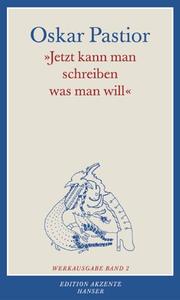 Cover of: Jetzt kann man schreiben, was man will. Werkausgbe.