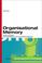 Cover of: Organisational Memory.