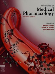 Cover of: Principles of medical pharmacology by Harold Kalant