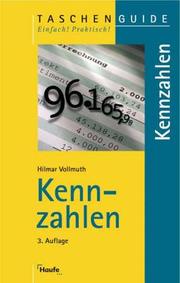 Cover of: Kennzahlen.