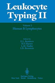 Cover of: Leukocyte Typing II: Volume 2 Human B Lymphocytes