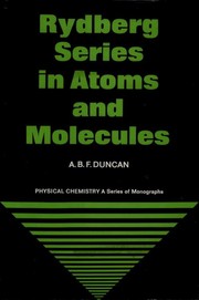 Cover of: Rydberg series in atoms and molecules