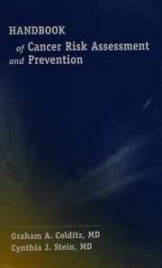 Cover of: Handbook of cancer risk assessment and prevention