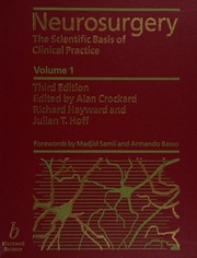 Cover of: Neurosurgery: the scientific basis of clinical practice