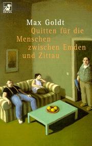 Cover of: Diana-Taschenbücher, Nr.64, Quitten für die Menschen zwischen Emden und Zittau