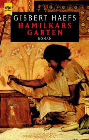 Cover of: Hamilkars Garten. by Gisbert Haefs