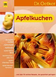 Cover of: Apfelkuchen.