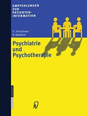 Cover of: Psychiatrie und Psychotherapie