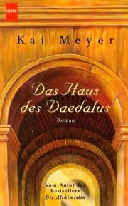 Cover of: Das Haus des Daedalus.