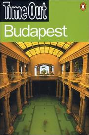Cover of: Time Out Budapest (Time Out Guides)