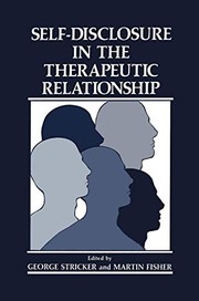 Cover of: Self-Disclosure in the Therapeutic Relationship