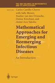 Cover of: Mathematical Approaches for Emerging and Reemerging Infectious Diseases: An Introduction