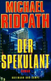 Cover of: Der Spekulant. Roman