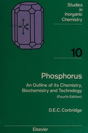 Cover of: Phosphorus by D. E. C. Corbridge