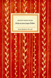 Cover of: Briefe an einen jungen Dichter. by Rainer Maria Rilke