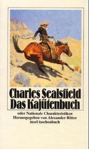 Cover of: Das Kajütenbuch by Charles Sealsfield