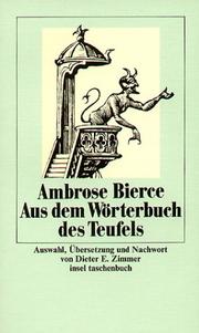Cover of: Aus dem Wörterbuch des Teufels