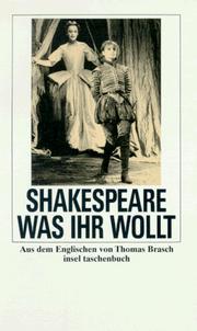 Cover of: Was ihr wollt. by William Shakespeare