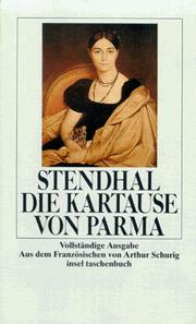 Cover of: Die Kartause von Parma. Vollständige Ausgabe. by Stendhal