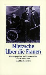 Cover of: Über die Frauen. by Friedrich Nietzsche, Klaus Goch