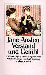 Cover of: Verstand und Gefühl. ( Sinn und Sinnlichkeit). by Jane Austen, Hugh Thomson
