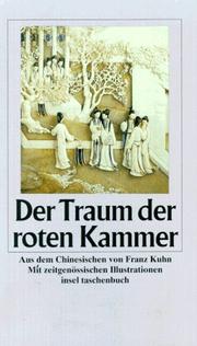 Cover of: Der Traum der roten Kammer. by 