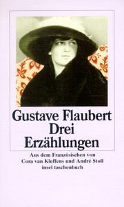 Cover of: Drei Erzählungen. by Gustave Flaubert