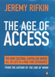 Cover of: The Age of Access by Jeremy Rifkin