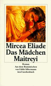 Cover of: Das Mädchen Maitreyi.