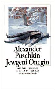 Cover of: Jewgeni Onegin.