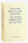 Cover of: Die Wahlverwandtschaften by Johann Wolfgang von Goethe, Johann Wolfgang von Goethe, Walter Benjamin