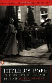 Cover of: Hitler's Pope: The Secret History of Pius XII