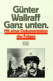 Cover of: Conz Unten (KiWi)