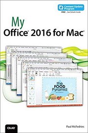 My Office 2016 for Mac by Paul McFedries