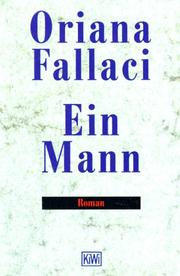 Cover of: Ein Mann. by Oriana Fallaci