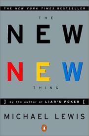 Cover of: The New New Thing by Michael Lewis