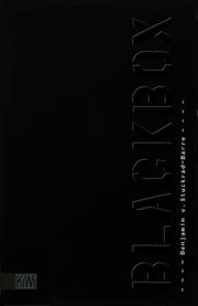 Cover of: Blackbox by Benjamin von Stuckrad-Barre, Benjamin v. Stuckrad-Barre