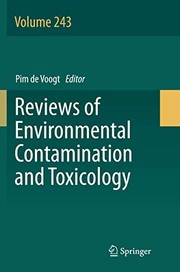 Cover of: Reviews of Environmental Contamination and Toxicology Volume 243
