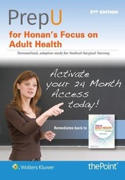 Cover of: PrepU for Honan’s Focus on Adult Health by Linda Honan