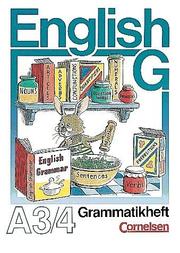 Cover of: English G, Ausgabe A, Zu Band 3/4 Grammatikheft