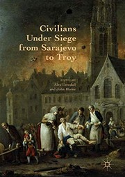 Cover of: Civilians Under Siege from Sarajevo to Troy