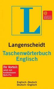 Cover of: Langenscheidts Taschenwörterbuch, Englisch